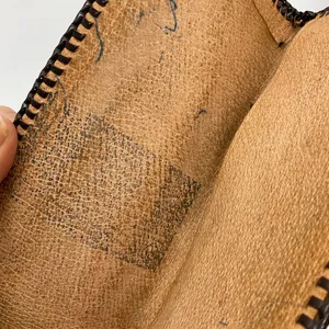 Vintage Hand Tooled Leather‎ Bill Holder Engraved Hazel Bishop thumbnail 8