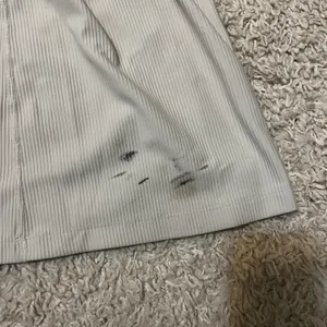 Old Navy cream ribbed flare leggings size large thumbnail 3