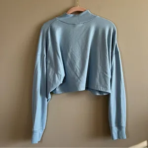 ✨ Altar’d State Light‎ Blue Mock Neck Long Sleeve Top Small thumbnail 8