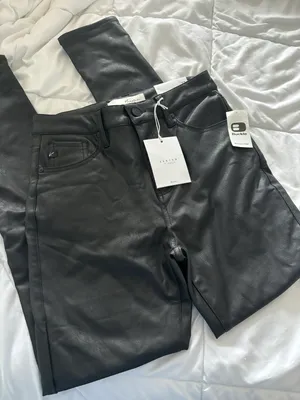 Buckle Leather Pants thumbnail 2