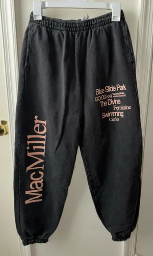 Grey Mac Miller Cuffed Sweatpants thumbnail 1