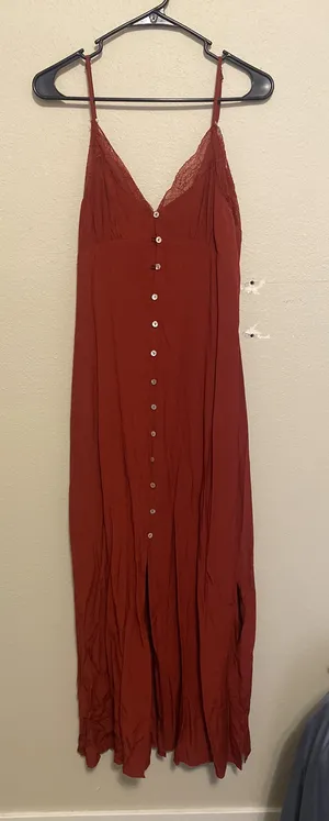Lovestitch Boot Barn Red Slip Dress thumbnail 1