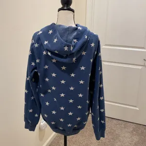 Alternative star pattern hoodie size XXl Celestial Preppy Streetwear thumbnail 2