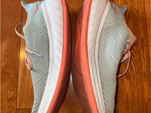 HOKA Carbon X3 Peach/Coral Running Shoes – Women’s 9.5 thumbnail 2
