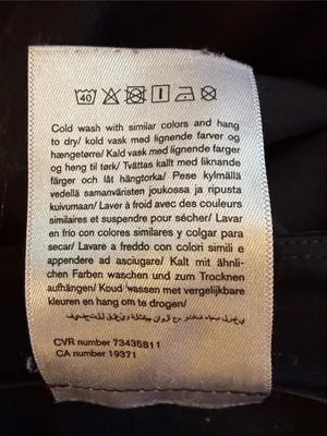 girlfriend collective Black High-Rise Leggings with Logo Tag. No siz tag thumbnail 5