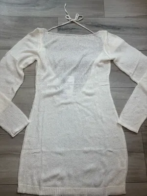 Rumored "Sweet Talker" Open Back Knit Mini Dress large thumbnail 2