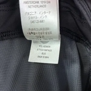 Patagonia Wind Shield Pants Women XS Black Athletic Gorpcore Reflective Running thumbnail 8