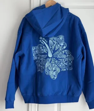 Pink Palm Oceanic Hoodie thumbnail 1