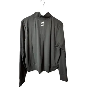 Peloton Athletic Sporty Dream Blend Half Zip Sweater with Pink Accents Sz XL NWT thumbnail 5