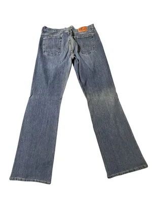 Lucky Brand Women's Jeans Size 12/31 Long Inseam Blue Mid Rise Bootcut Denim thumbnail 4