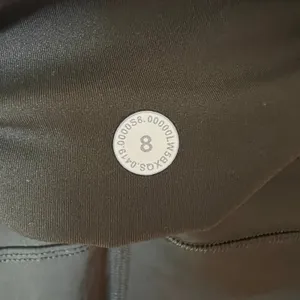 Lululemon Fast and Free Tight II 25" Non-Reflective Nulux in Dark Olive Green 8 thumbnail 6