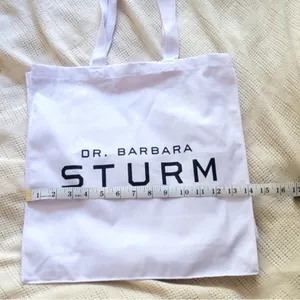 Dr. Barbara Sturm white tote bag thumbnail 3