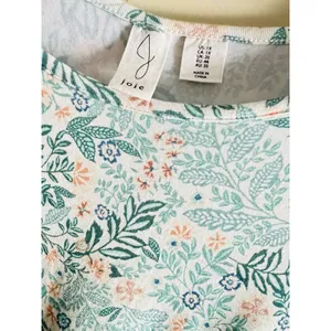 Joie Floral Swing Knit Rayon‎ Tank Pockets Comfort Stretch Dress Size 1X thumbnail 3