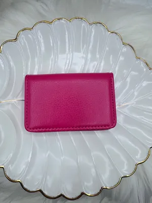 Wallet Rose Pink Card Wallet thumbnail 5