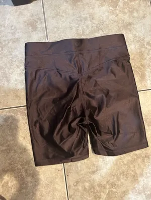 lululemon athletica Brown Athletic Bike Shorts thumbnail 2