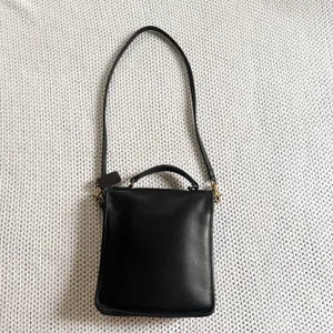 Coach Blue Leather Vintage Slim Station Shoulder Top Handle Flap Turn Lock Bag thumbnail 12