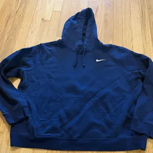 Nike Navy Blue Women's Club Pullover Hoodie Sz XXL thumbnail 1