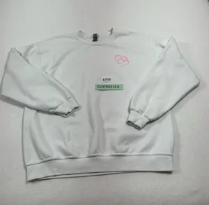 Womans Excellent Condition Gildan Sweatshirt Pullover Large White Graphics thumbnail 1