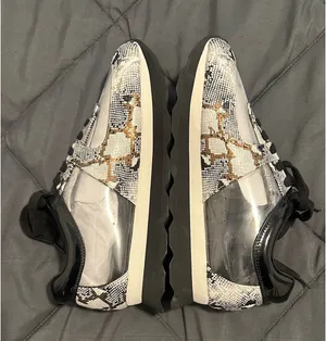 Jessica Rich Transparent Sneaker in Gold Size 39 - VERY RARE - NEW WITH BOX thumbnail 8