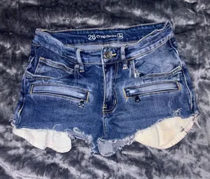 Crysp Denim Shorts Size 26 thumbnail 1