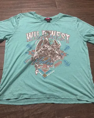 Rock & Roll T-Shirt Cowgirl thumbnail 1