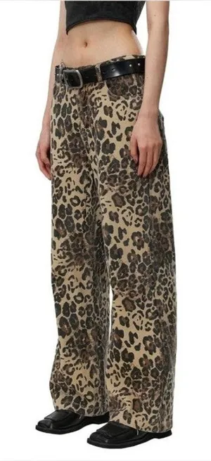 Aelfric Eden leopard print jeans size 31 thumbnail 1