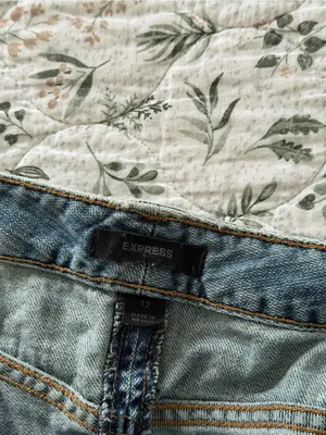 Express Blue Y2K Denim Jean Skirt Y2K thumbnail 6