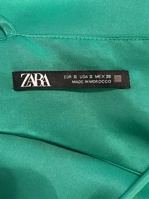 ZARA Satin Midi Dress. Size Small thumbnail 15