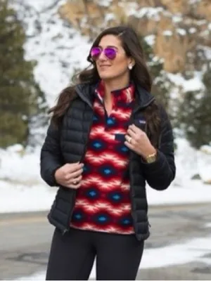 PATAGONIA Synchilla Snap T Fleece Pullover Wild Desert Classic Red thumbnail 5