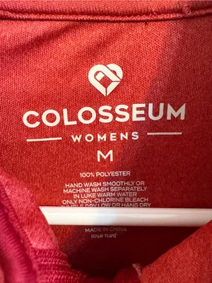 Colosseum Alabama Crimson Tide Women’s Quarter Zip Pullover M Red thumbnail 2
