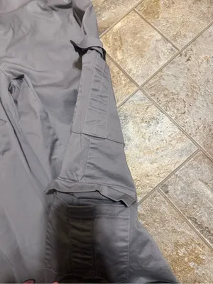 Edikted | Gray Lilac wide leg cargo pants size medium. thumbnail 6
