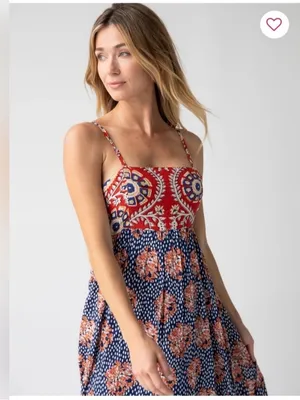 Natural Life Bailey maxi dress boho floral XS thumbnail 2