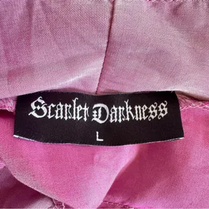 SCARLET DARKNESS Women Renaissance Retro Shirt Lantern Sleeves Top Size L Purple thumbnail 7