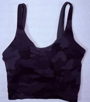 Lululemon Womens Align Camo Tank Top Size 4 Active Athleisure Yoga Gym thumbnail 1