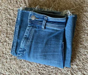 ZARA Marine Straight Jeans High-Waisted thumbnail 1