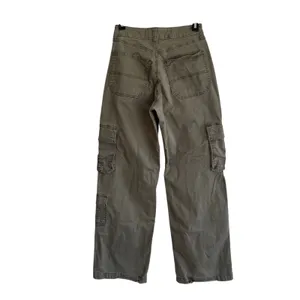 Hollister Cargo Pants Green 26R Ultra High Rise Baggy Utility Pockets Y2K Street thumbnail 2