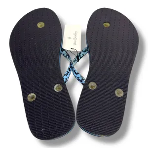 Vera Bradley Blue White Aqua Go Fish Flip Flops NEW with Tags‎ 7-8 thumbnail 3