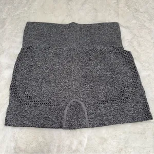 Amazon gray biker shorts thumbnail 2
