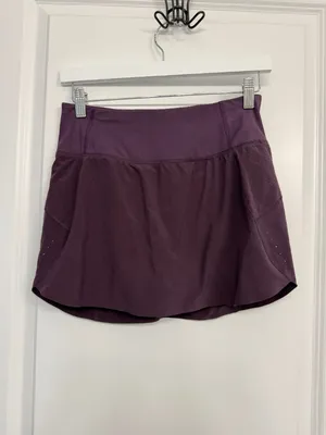 Athleta Run With It Skort Agate Purple Women’s XS Running Tennis Golf thumbnail 3