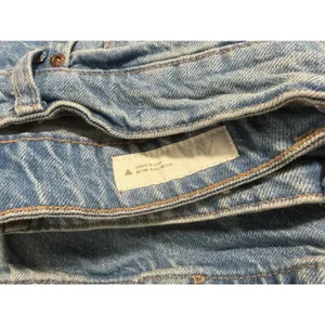 Zara Women Light Wash High Rise Straight Leg Denim Jeans Size 4 thumbnail 10