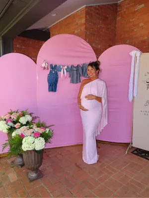Club L LondonPink Maternity Dress thumbnail 6
