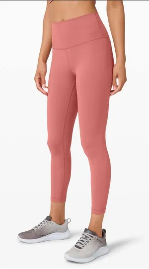 Lululemon Wunder Train High-Rise Tight 25" Brier Rose thumbnail 1
