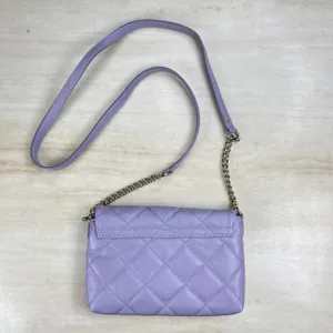 Kate Spade Emerson Place Vivenna Quilted Leather Crossbody Bag Lavender PWRU4229 thumbnail 7