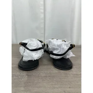 Tory Burch Black Patent Leather Ali Thong Sandal Sz.10 thumbnail 9
