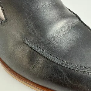 Everlane Women's Black Leather Slip On Low Top Almond Toe Loafers Shoes Size 8 thumbnail 7