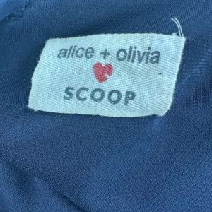 Alice + Olivia x‎ Scoop Goddess Dress Bodycon Ruched Mesh Navy Blue Size XS 0 thumbnail 9
