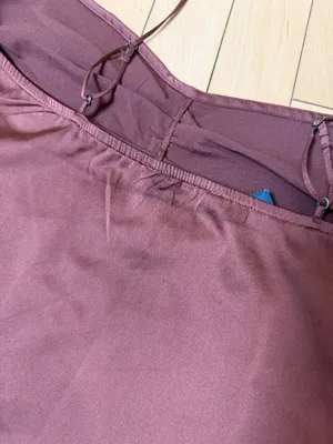 Abercrombie & Fitch Brown Silky Satiny Cropped Camisole Top New Size Small thumbnail 5
