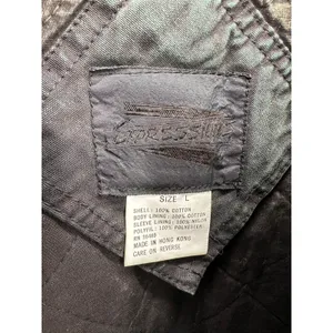 Expressions‎ Jacket Womens Large Green Acid Washed Full Zip Cotton Bomber Jacket thumbnail 7