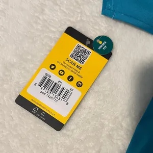 WonderWink Teal Scrub Top with V-Neck NWT thumbnail 6