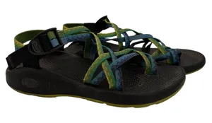 Chaco ZX2 Women's Green & Blue Sports Sandals Size 9 thumbnail 1